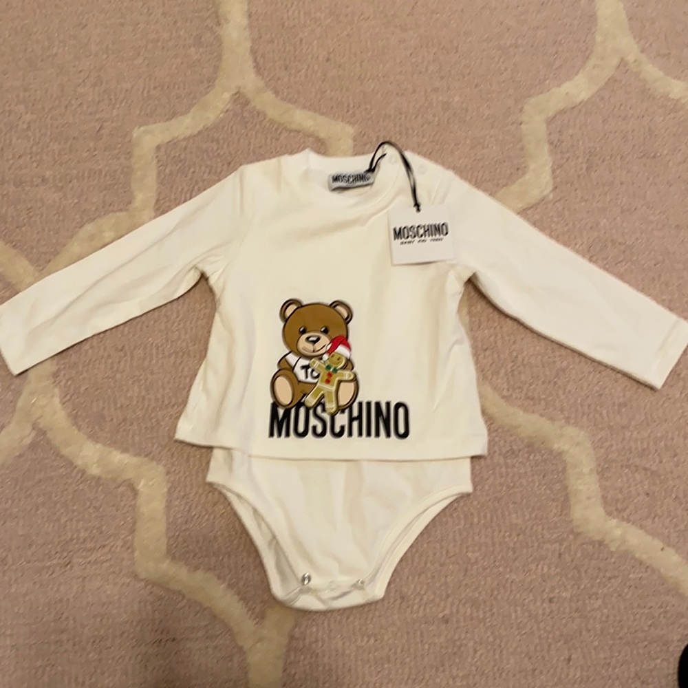 NWT Moschino onesie